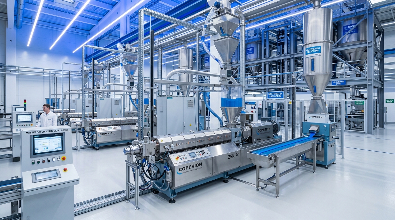 Twin Screw Extrusion Manufacturing Facility